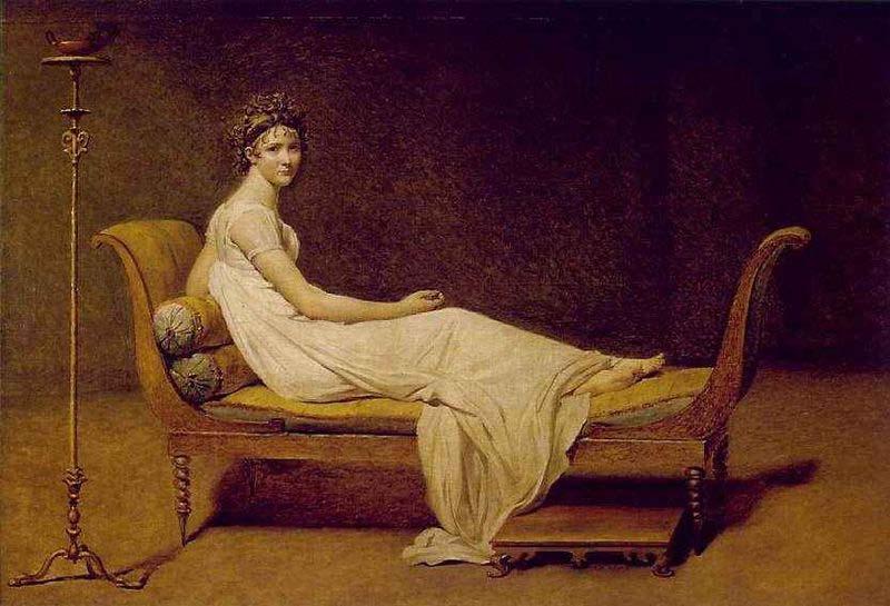 Jacques-Louis David Madame Recamier